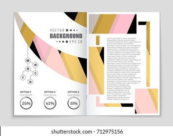 Abstract vector layout background set. For art template design, list, front page, mockup brochure theme style, banner, idea, cover, booklet, print, flyer, book, blank, card, ad, sign, sheet,, a4.