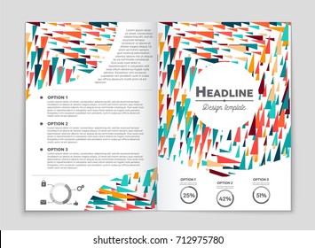 Abstract vector layout background set. For art template design, list, front page, mockup brochure theme style, banner, idea, cover, booklet, print, flyer, book, blank, card, ad, sign, sheet, a4