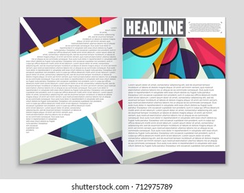 Abstract vector layout background set. For art template design, list, front page, mockup brochure theme style, banner, idea, cover, booklet, print, flyer, book, blank, card, ad, sign, sheet,, a4.