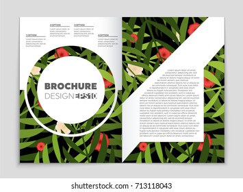 Abstract vector layout background set. For art template design, list, front page, mockup brochure theme style, banner, idea, cover, booklet, print, flyer, book, blank, card, ad, sign, sheet, a4