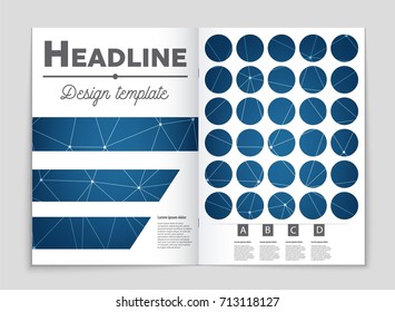 Abstract vector layout background set. For art template design, list, front page, mockup brochure theme style, banner, idea, cover, booklet, print, flyer, book, blank, card, ad, sign, sheet, a4.
