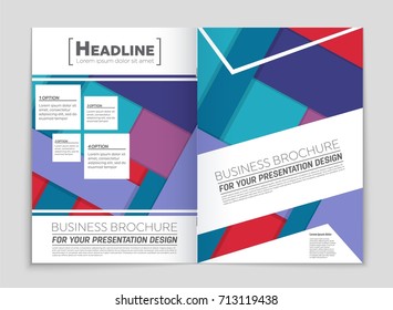 Abstract vector layout background set. For art template design, list, front page, mockup brochure theme style, banner, idea, cover, booklet, print, flyer, book, blank, card, ad, sign, sheet,, a4.