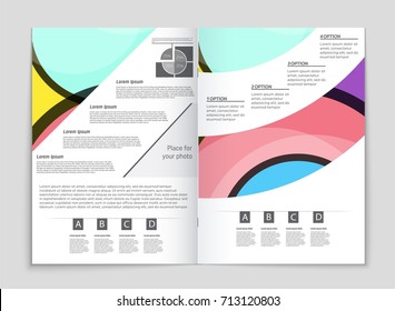 Abstract vector layout background set. For art template design, list, front page, mockup brochure theme style, banner, idea, cover, booklet, print, flyer, book, blank, card, ad, sign, sheet,, a4.