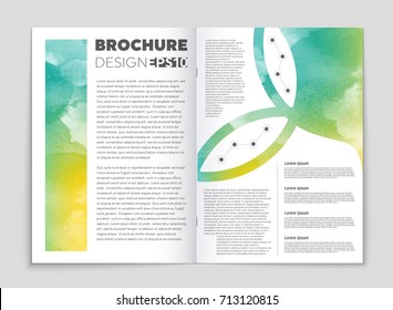 Abstract vector layout background set. For art template design, list, front page, mockup brochure theme style, banner, idea, cover, booklet, print, flyer, book, blank, card, ad, sign, sheet, a4.
