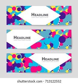 Abstract vector layout background set. For art template design, list, front page, mockup brochure theme style, banner, idea, cover, booklet, print, flyer, book, blank, card, ad, sign, sheet, a4.