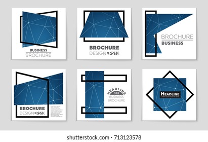 Abstract vector layout background set. For art template design, list, front page, mockup brochure theme style, banner, idea, cover, booklet, print, flyer, book, blank, card, ad, sign, sheet, a4.