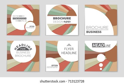 Abstract vector layout background set. For art template design, list, front page, mockup brochure theme style, banner, idea, cover, booklet, print, flyer, book, blank, card, ad, sign, sheet,, a4.