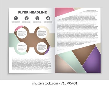 Abstract vector layout background set. For art template design, list, front page, mockup brochure theme style, banner, idea, cover, booklet, print, flyer, book, blank, card, ad, sign, sheet, a4