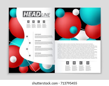 Abstract vector layout background set. For art template design, list, front page, mockup brochure theme style, banner, idea, cover, booklet, print, flyer, book, blank, card, ad, sign, sheet, a4.