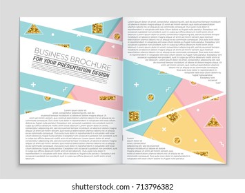 Abstract vector layout background set. For art template design, list, front page, mockup brochure theme style, banner, idea, cover, booklet, print, flyer, book, blank, card, ad, sign, sheet, a4