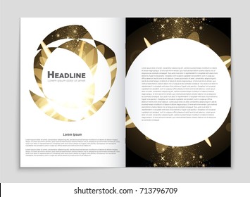 Abstract vector layout background set. For art template design, list, front page, mockup brochure theme style, banner, idea, cover, booklet, print, flyer, book, blank, card, ad, sign, sheet, a4