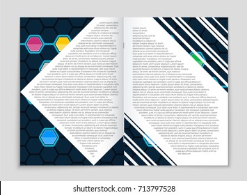 Abstract vector layout background set. For art template design, list, front page, mockup brochure theme style, banner, idea, cover, booklet, print, flyer, book, blank, card, ad, sign, sheet, a4.