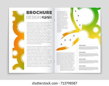 Abstract vector layout background set. For art template design, list, front page, mockup brochure theme style, banner, idea, cover, booklet, print, flyer, book, blank, card, ad, sign, sheet, a4.