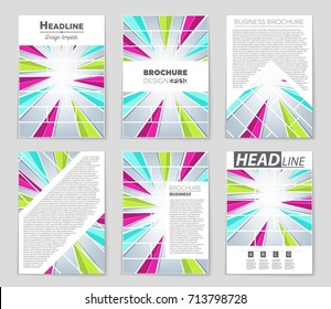 Abstract vector layout background set. For art template design, list, front page, mockup brochure theme style, banner, idea, cover, booklet, print, flyer, book, blank, card, ad, sign, sheet, a4.