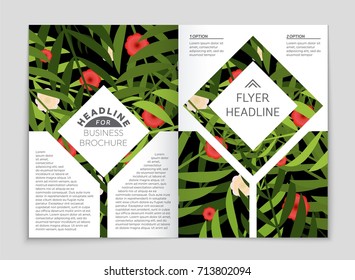 Abstract vector layout background set. For art template design, list, front page, mockup brochure theme style, banner, idea, cover, booklet, print, flyer, book, blank, card, ad, sign, sheet, a4