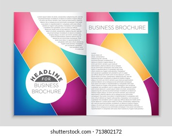 Abstract vector layout background set. For art template design, list, front page, mockup brochure theme style, banner, idea, cover, booklet, print, flyer, book, blank, card, ad, sign, sheet, a4