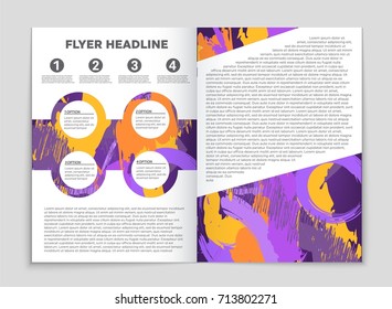 Abstract vector layout background set. For art template design, list, front page, mockup brochure theme style, banner, idea, cover, booklet, print, flyer, book, blank, card, ad, sign, sheet, a4