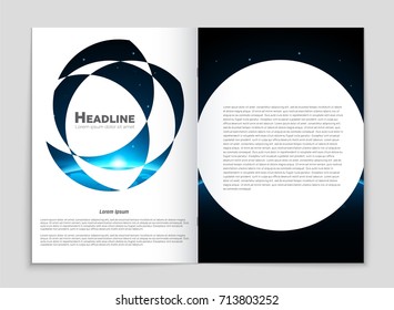 Abstract vector layout background set. For art template design, list, front page, mockup brochure theme style, banner, idea, cover, booklet, print, flyer, book, blank, card, ad, sign, sheet, a4