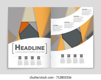 Abstract vector layout background set. For art template design, list, front page, mockup brochure theme style, banner, idea, cover, booklet, print, flyer, book, blank, card, ad, sign, sheet,, a4.