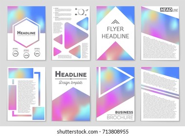 Abstract vector layout background set. For art template design, list, front page, mockup brochure theme style, banner, idea, cover, booklet, print, flyer, book, blank, card, ad, sign, sheet,, a4.