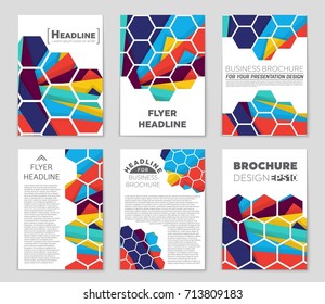 Abstract vector layout background set. For art template design, list, front page, mockup brochure theme style, banner, idea, cover, booklet, print, flyer, book, blank, card, ad, sign, sheet,, a4.