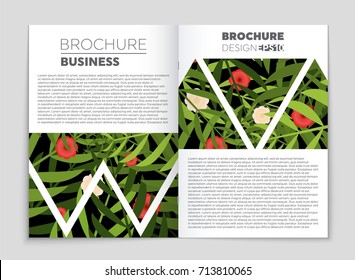 Abstract vector layout background set. For art template design, list, front page, mockup brochure theme style, banner, idea, cover, booklet, print, flyer, book, blank, card, ad, sign, sheet, a4