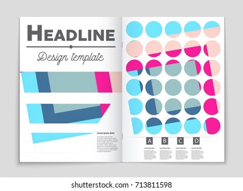 Abstract vector layout background set. For art template design, list, front page, mockup brochure theme style, banner, idea, cover, booklet, print, flyer, book, blank, card, ad, sign, sheet,, a4.