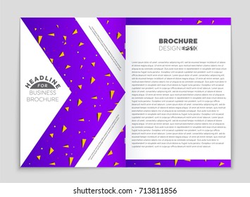 Abstract vector layout background set. For art template design, list, front page, mockup brochure theme style, banner, idea, cover, booklet, print, flyer, book, blank, card, ad, sign, sheet, a4