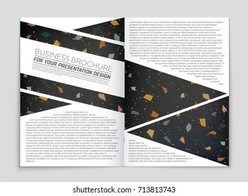 Abstract vector layout background set. For art template design, list, front page, mockup brochure theme style, banner, idea, cover, booklet, print, flyer, book, blank, card, ad, sign, sheet, a4