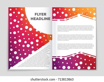 Abstract vector layout background set. For art template design, list, front page, mockup brochure theme style, banner, idea, cover, booklet, print, flyer, book, blank, card, ad, sign, sheet, a4