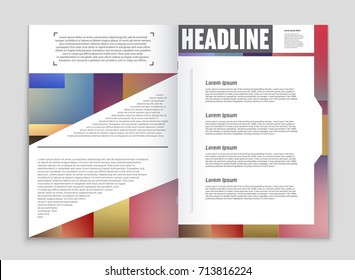 Abstract vector layout background set. For art template design, list, front page, mockup brochure theme style, banner, idea, cover, booklet, print, flyer, book, blank, card, ad, sign, sheet, a4