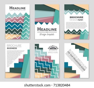 Abstract vector layout background set. For art template design, list, front page, mockup brochure theme style, banner, idea, cover, booklet, print, flyer, book, blank, card, ad, sign, sheet,, a4.