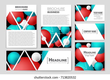 Abstract vector layout background set. For art template design, list, front page, mockup brochure theme style, banner, idea, cover, booklet, print, flyer, book, blank, card, ad, sign, sheet, a4.