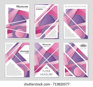 Abstract vector layout background set. For art template design, list, front page, mockup brochure theme style, banner, idea, cover, booklet, print, flyer, book, blank, card, ad, sign, sheet,, a4.