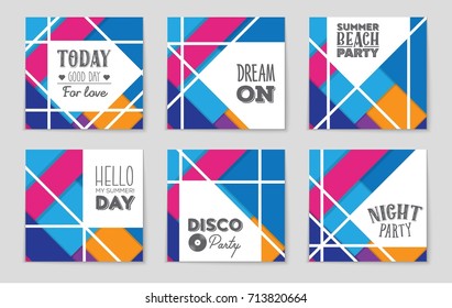 Abstract vector layout background set. For art template design, list, front page, mockup brochure theme style, banner, idea, cover, booklet, print, flyer, book, blank, card, ad, sign, sheet,, a4.