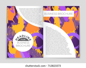 Abstract vector layout background set. For art template design, list, front page, mockup brochure theme style, banner, idea, cover, booklet, print, flyer, book, blank, card, ad, sign, sheet, a4