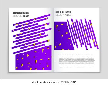 Abstract vector layout background set. For art template design, list, front page, mockup brochure theme style, banner, idea, cover, booklet, print, flyer, book, blank, card, ad, sign, sheet, a4