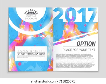 Abstract vector layout background set. For art template design, list, front page, mockup brochure theme style, banner, idea, cover, booklet, print, flyer, book, blank, card, ad, sign, sheet, a4
