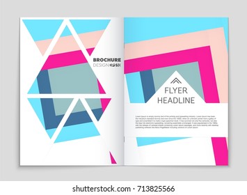 Abstract vector layout background set. For art template design, list, front page, mockup brochure theme style, banner, idea, cover, booklet, print, flyer, book, blank, card, ad, sign, sheet,, a4.