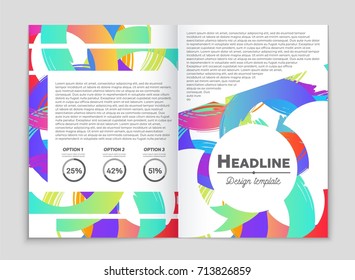 Abstract vector layout background set. For art template design, list, front page, mockup brochure theme style, banner, idea, cover, booklet, print, flyer, book, blank, card, ad, sign, sheet, a4