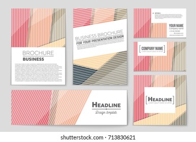 Abstract vector layout background set. For art template design, list, front page, mockup brochure theme style, banner, idea, cover, booklet, print, flyer, book, blank, card, ad, sign, sheet,, a4.