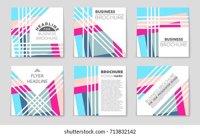 Abstract vector layout background set. For art template design, list, front page, mockup brochure theme style, banner, idea, cover, booklet, print, flyer, book, blank, card, ad, sign, sheet,, a4.