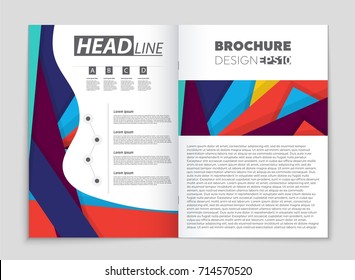 Abstract vector layout background set. For art template design, list, front page, mockup brochure theme style, banner, idea, cover, booklet, print, flyer, book, blank, card, ad, sign, sheet,, a4.