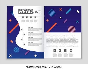 Abstract vector layout background set. For art template design, list, front page, mockup brochure theme style, banner, idea, cover, booklet, print, flyer, book, blank, card, ad, sign, sheet, a4.