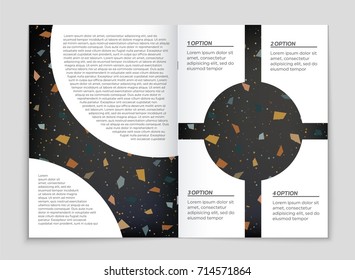 Abstract vector layout background set. For art template design, list, front page, mockup brochure theme style, banner, idea, cover, booklet, print, flyer, book, blank, card, ad, sign, sheet, a4