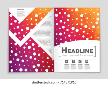 Abstract vector layout background set. For art template design, list, front page, mockup brochure theme style, banner, idea, cover, booklet, print, flyer, book, blank, card, ad, sign, sheet, a4