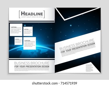 Abstract vector layout background set. For art template design, list, front page, mockup brochure theme style, banner, idea, cover, booklet, print, flyer, book, blank, card, ad, sign, sheet, a4