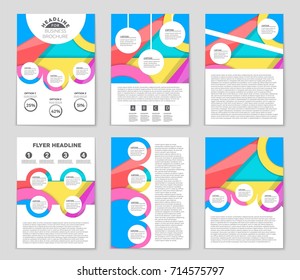 Abstract vector layout background set. For art template design, list, front page, mockup brochure theme style, banner, idea, cover, booklet, print, flyer, book, blank, card, ad, sign, sheet,, a4.