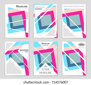 Abstract vector layout background set. For art template design, list, front page, mockup brochure theme style, banner, idea, cover, booklet, print, flyer, book, blank, card, ad, sign, sheet,, a4.
