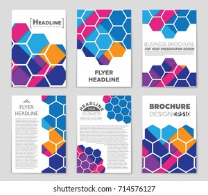 Abstract vector layout background set. For art template design, list, front page, mockup brochure theme style, banner, idea, cover, booklet, print, flyer, book, blank, card, ad, sign, sheet,, a4.